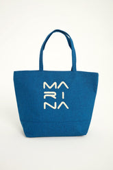 Strandtasche Blau "Andalus by Marina" CA2501-4