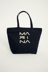 Andalus by Marina | Beach bag navy blue CA2501-2