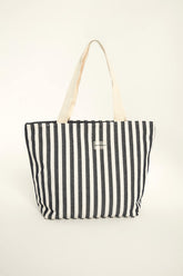 Strandtasche Marineblau gestreift "Andalus by Marina" CA2503-2