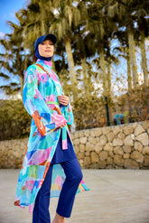 Marina | Kimono Navy Blue P2343