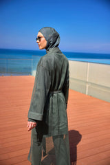 Kimono Pareo Khaki "Marina" P2501-3