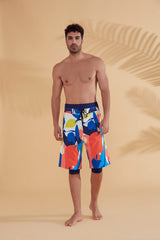 Herren Badeshorts Bunt S2350