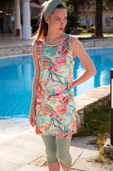 Tankini Semi Suit 3-Teilig Mintgrün "Marina" M2454