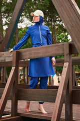 Burkini Modest Swimwear Set 4-Teilig Blau "Marina" M2435