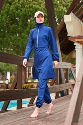 Burkini Modest Swimwear Set 4-Teilig Blau "Marina" M2435