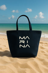 Strandtasche Marineblau "Andalus by Marina" CA2501-2
