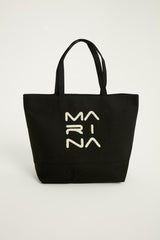 Strandtasche Schwarz "Andalus by Marina" CA2501-1