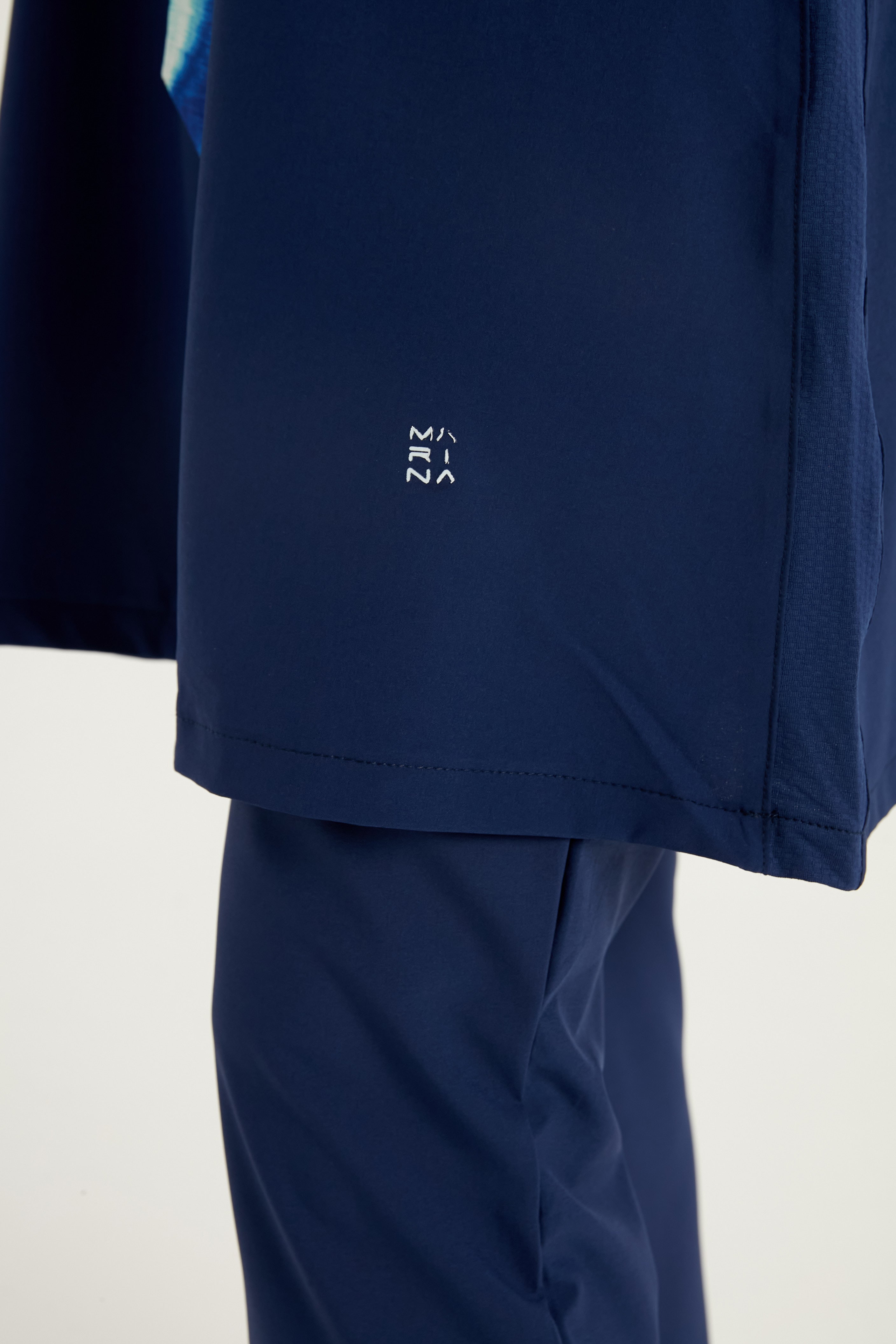 Burkini Modest Swimwear Marineblau mit Wellenmuster "Marina" M2530-2
