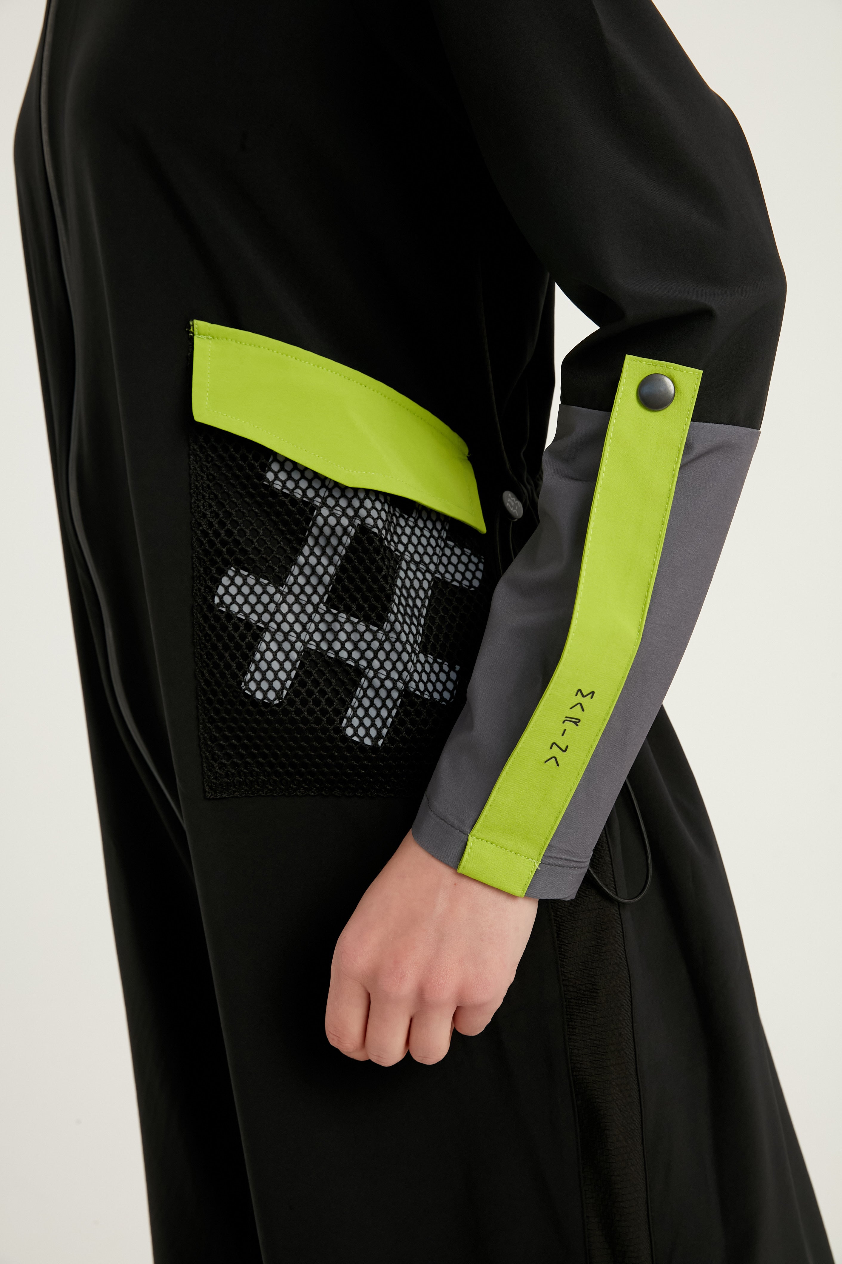 Burkini Modest Swimwear Set 4-Teilig Schwarz "Marina" M2522