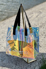 Strandtasche Holographisch transparent "Marina" C2436