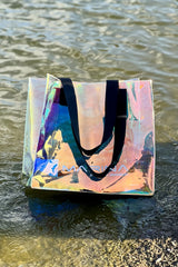 Strandtasche Holographisch transparent "Marina" C2436