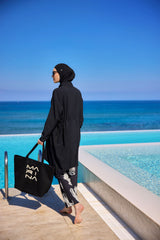 Burkini Modest Swimwear Set 4-Teilig Schwarz "Marina" M2503-3