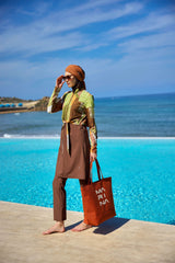 Burkini Modest Swimwear Braun "Marina" M2530-1