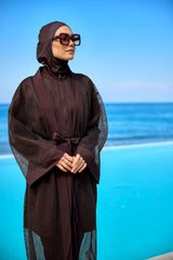 Kimono Pareo Braun "Marina" P2501-4