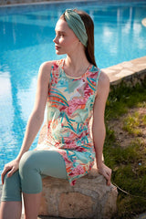 Tankini Semi Suit 3-Teilig Mintgrün "Marina" M2454