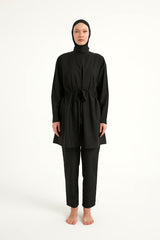 Burkini Modest Swimwear Set 3-Teilig Schwarz "Andalus by Marina" A2502-1