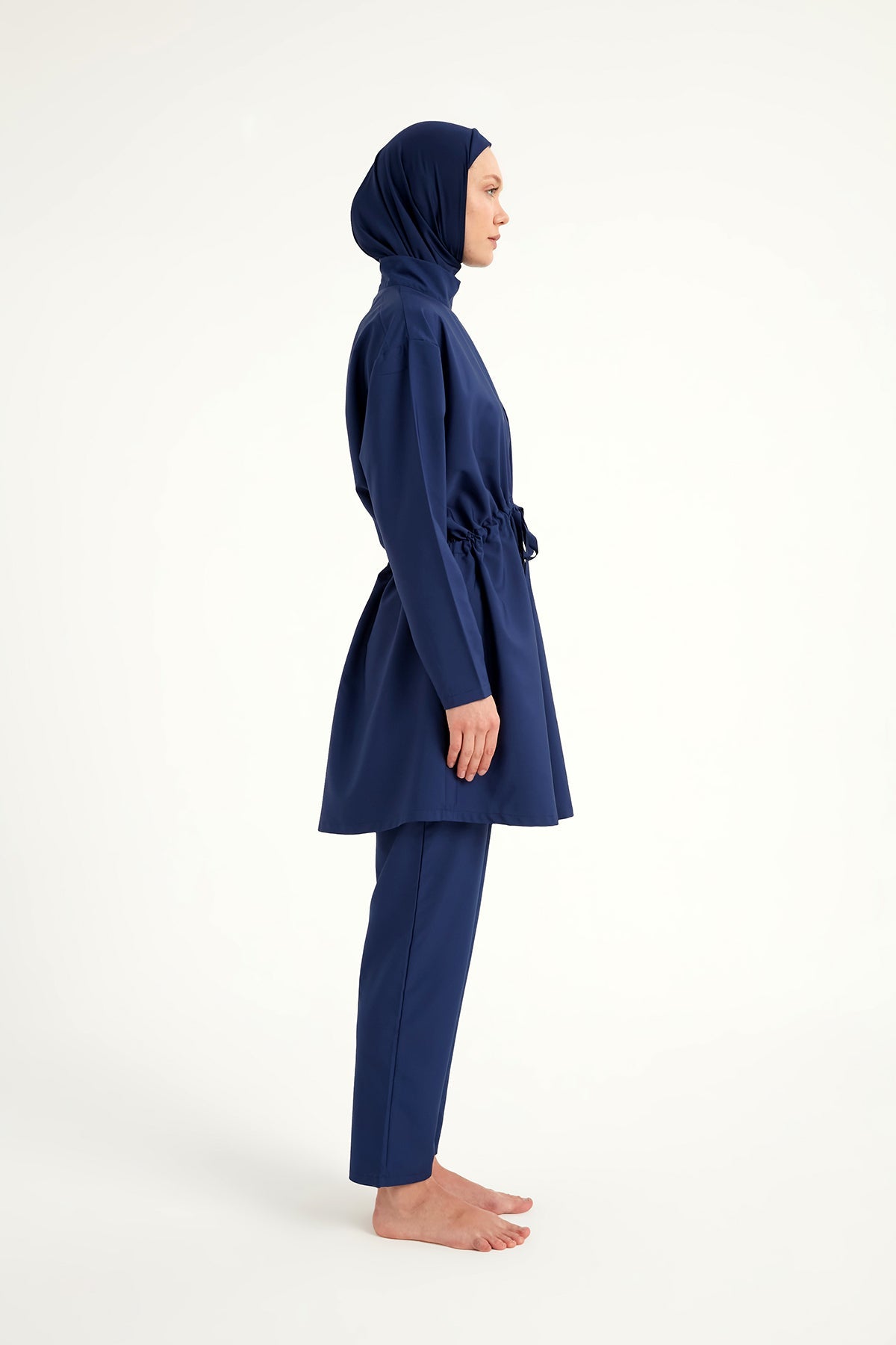 Burkini Modest Swimwear Set 3-Teilig Marineblau "Andalus by Marina" A2502-2