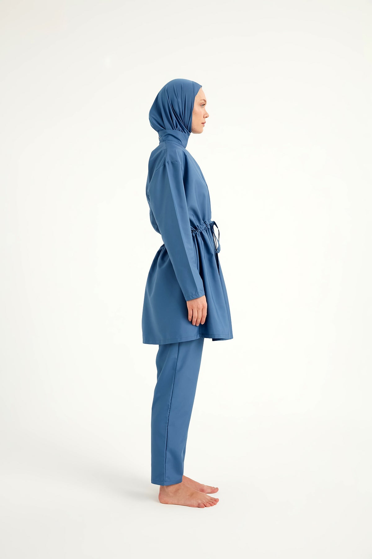Burkini Modest Swimwear Set 3-Teilig Blau "Andalus by Marina" A2502-6