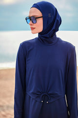 Burkini Modest Swimwear  Set Lycra 4-Teilig Marineblau "Marina" M2462