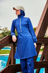 Burkini Modest Swimwear Set 4-Teilig Blau "Marina" M2435