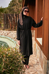 Burkini Modest Swimwear Schwarz "Marina"  M2401
